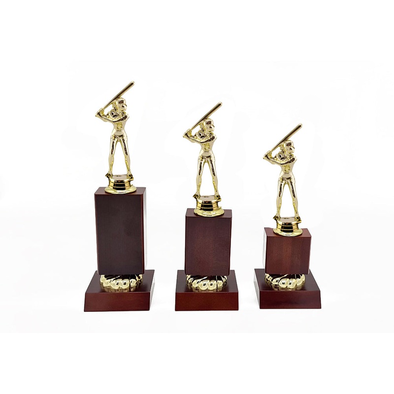 BROWN TOWER SCALLOP – SOFTBALL – (SELECT YOUR FIGURINE)