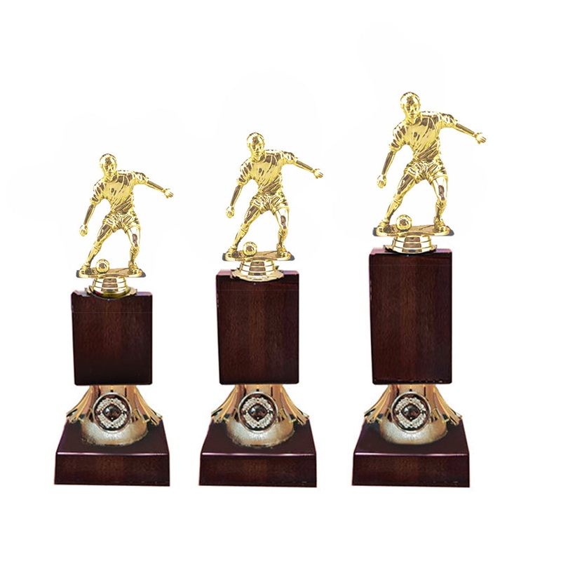 BROWN TOWER RISERS – SOCCER – (SELECT YOUR FIGURINE)