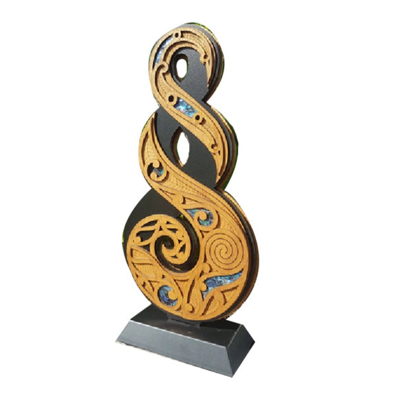 LARGE STANDING DOUBLE TWIST- 2SIDED