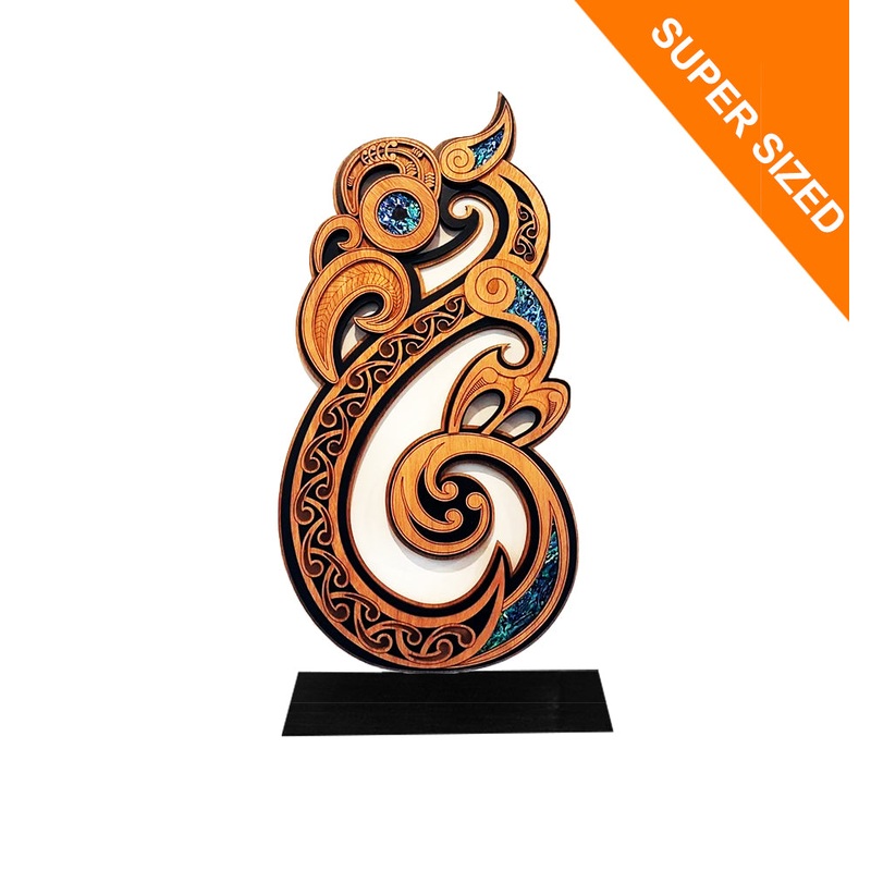 LARGE STANDING MANAIA SUPERSIZED