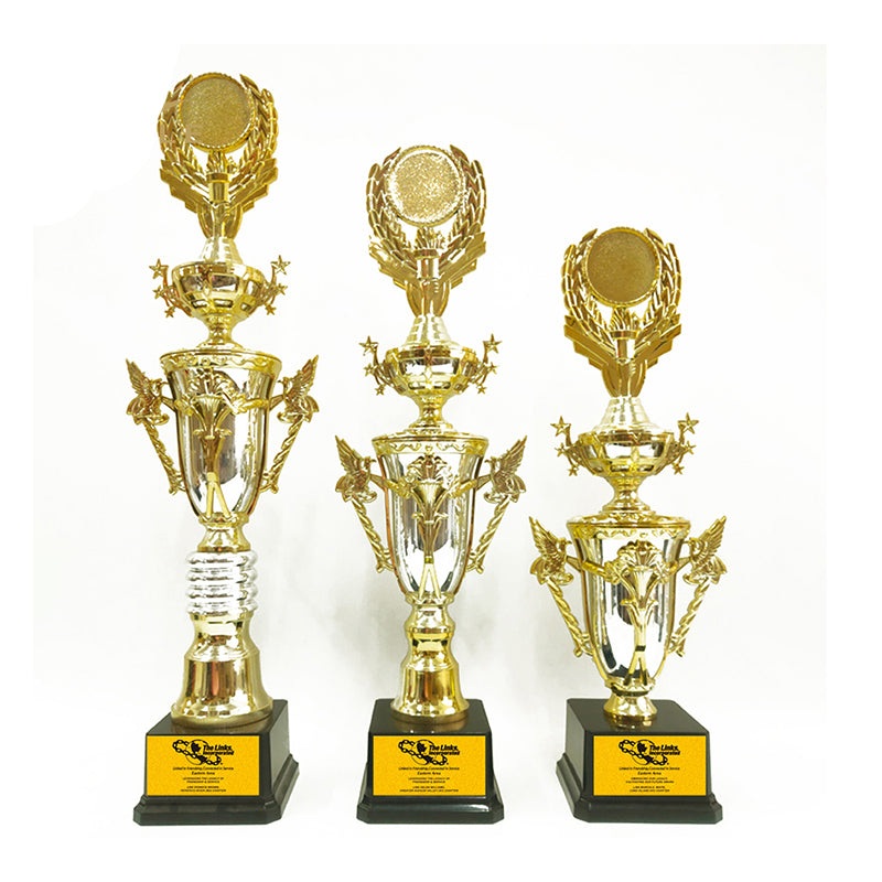BENNY CUP|S- 420MM $50.00|M- 440MM $60.00|L- 460MM $70.00|NONE|PRINTED GOLD PLAQUE + $25.00