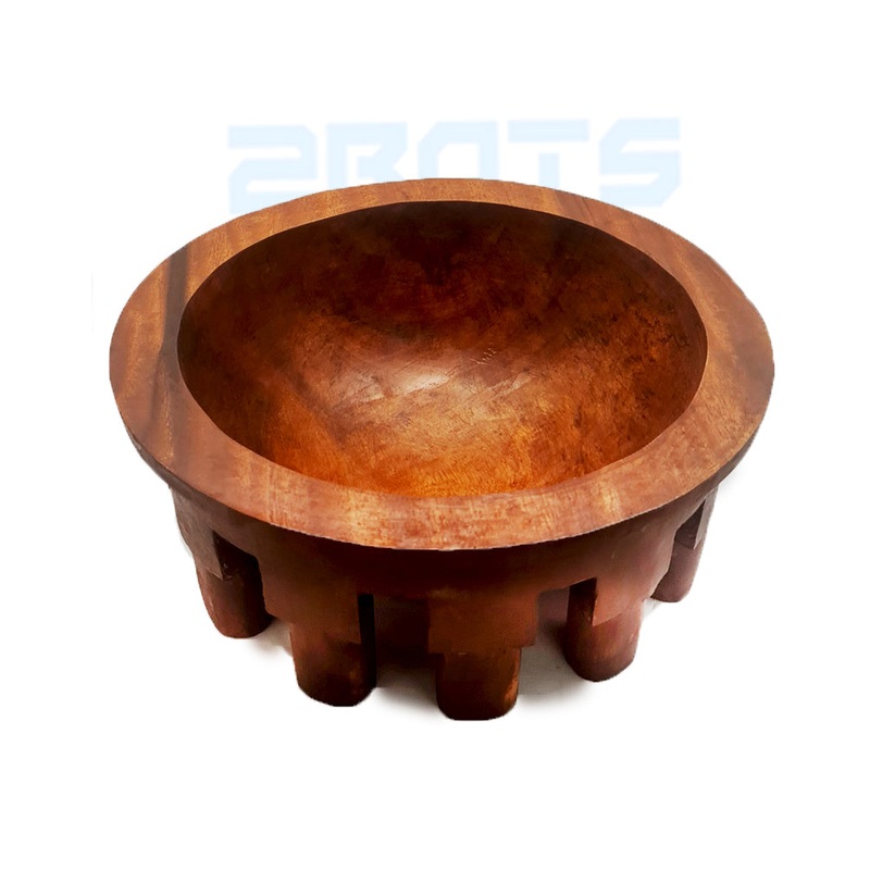 kava bowl 21 inch|NONE|PRINTED SILVER PLAQUE + $30.00|PRINTED GOLD PLAQUE + $30.00