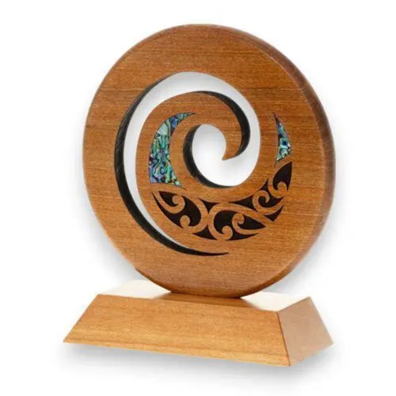 Koru LARGE|L – 225MM $175.00|NONE|PRINTED SILVER PLAQUE + $28.00|PRINTED GOLD PLAQUE + $28.00
