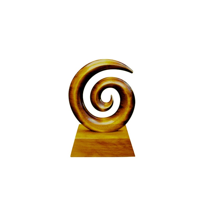 KORU LIGHT WOOD|S- 180MM $179|NONE|PRINTED SILVER PLAQUE + $30.00|PRINTED GOLD PLAQUE + $30.00