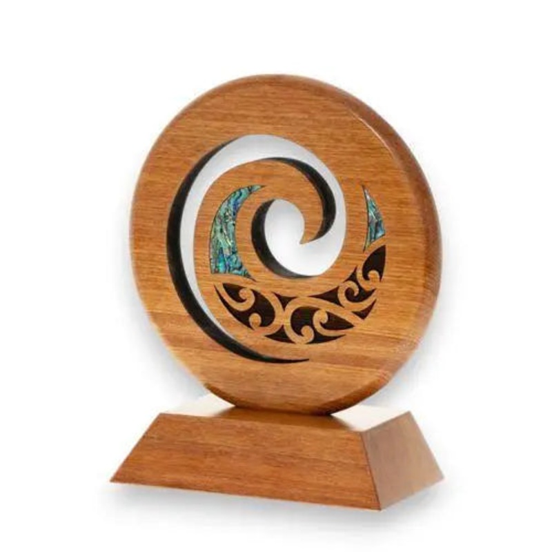 Koru SMALL|S – 205MM $155.00|NONE|PRINTED SILVER PLAQUE + $28.00|PRINTED GOLD PLAQUE + $28.00