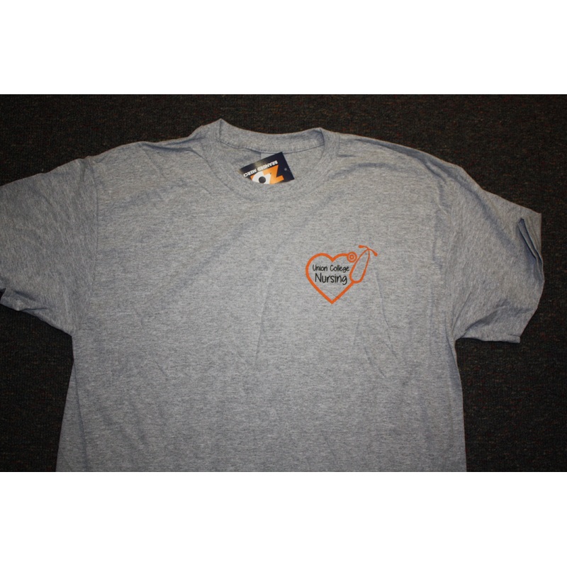 Gray Nursing Life Goes On Tee|sm|md|lg|xl|2xl|3xl