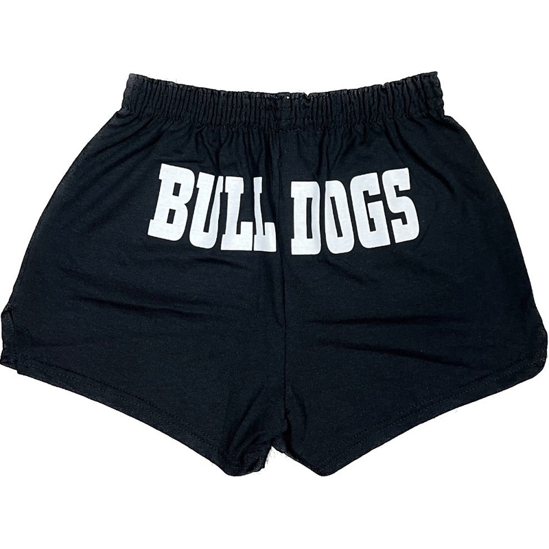 Bulldog Soffe Shorts|XS|Small|Medium|Large|XL|Black|Orange