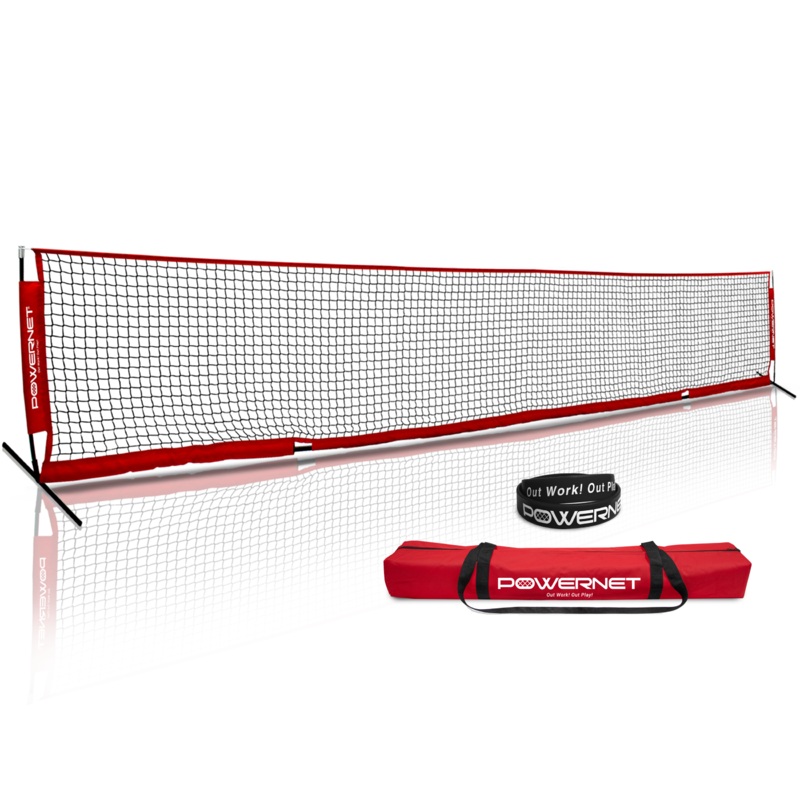 Portable Soccer Tennis & Pickle Ball Training Net | (12 x 3 FT or 18 x 3 FT)