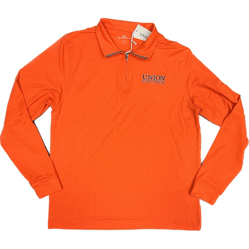 Union College 1/4 Zip|Small|Medium|Large|XL|2XL|3XL|Charcoal|Orange
