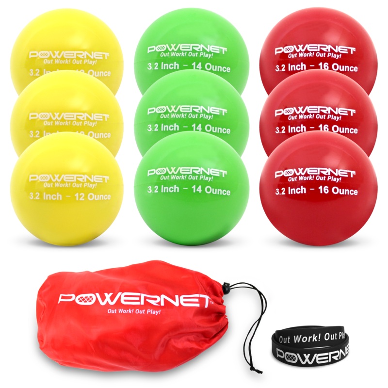 3.2 Progressive Weighted Training Balls 9 PK