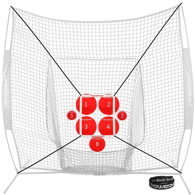 Pitch Perfect Targets and Strike Zone Attachment for 7×7 Net