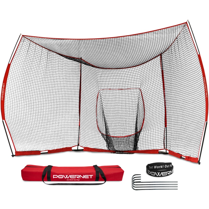 Portable Baseball Backstop | 16×9 Instant Diamond