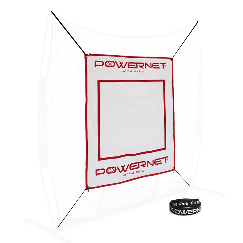 Power Pad Canvas Batting Pitching Backstop