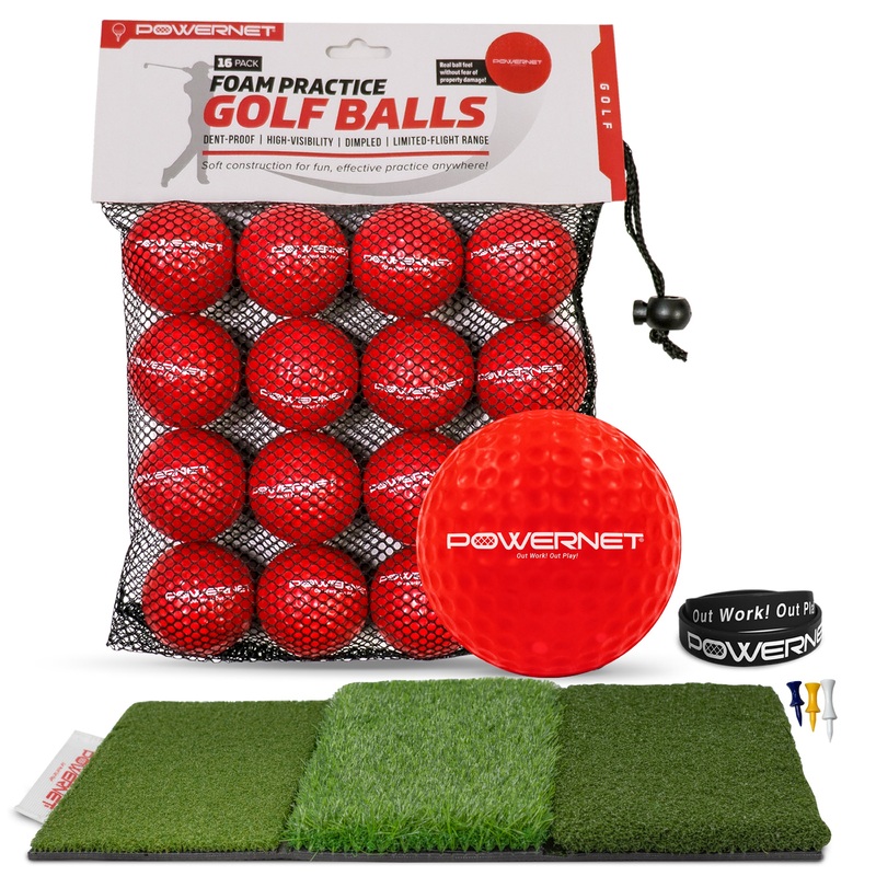 Golf Mat and Ball Bundle