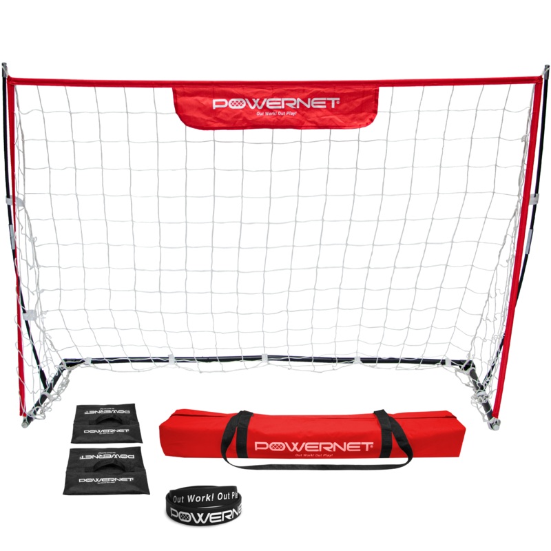 Soccer Goal | Lightweight Frame Ultra-Portable | Included Sandbag