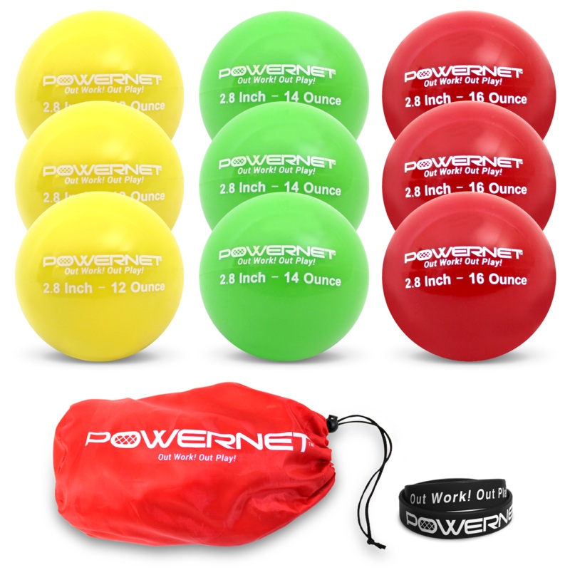 2.8 Progressive Weighted Training Balls 9 PK