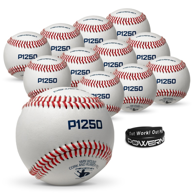 P1250 Competition Grade Baseball 12-Pack