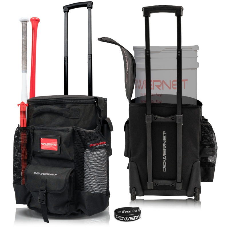 Wheeled 6 Gallon Bucket Caddy Organizer Cover