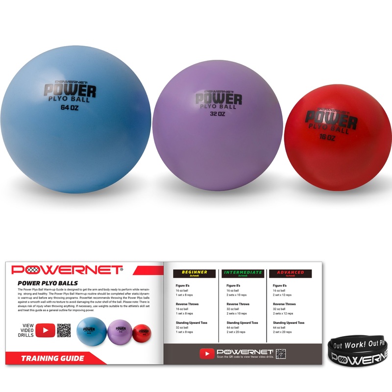 Plyometric Training Balls|32 oz|64 oz|3 pk Set