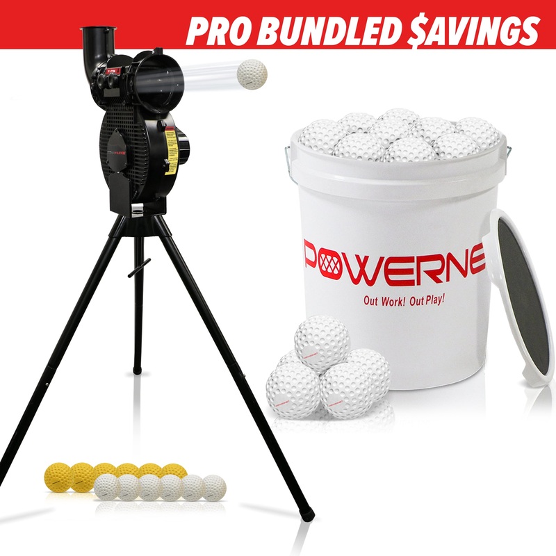 PRO BUNDLE | Launch F-lite Pitching Machine Bundle – Baseball