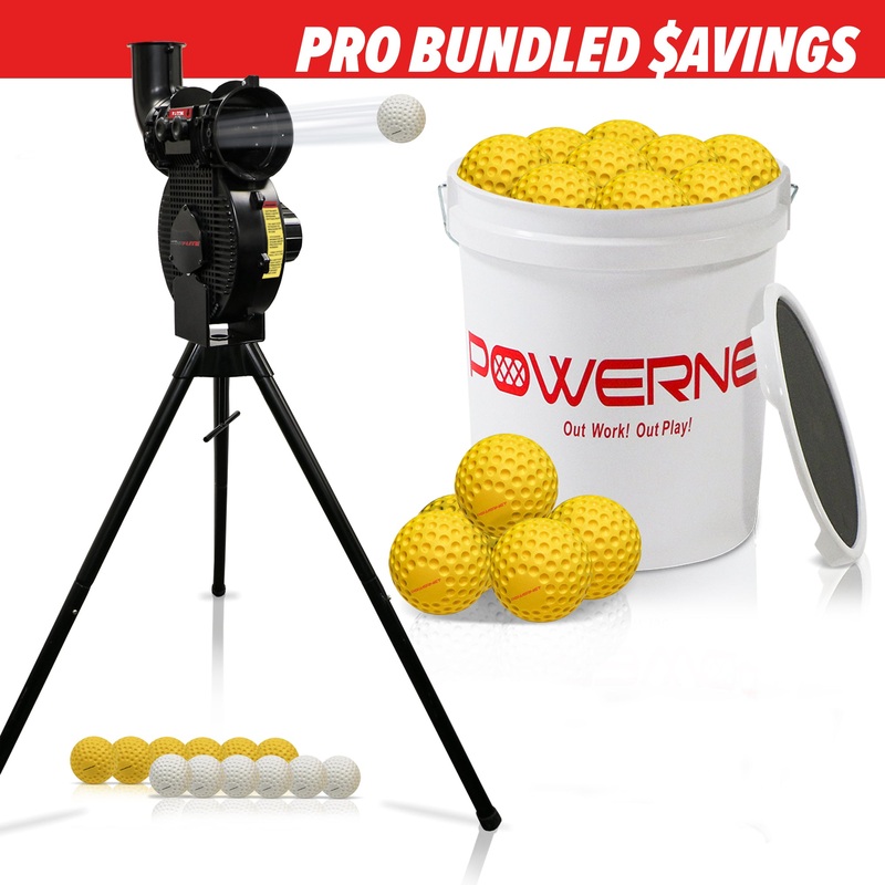 PRO BUNDLE | Launch F-lite Pitching Machine Bundle – Softball