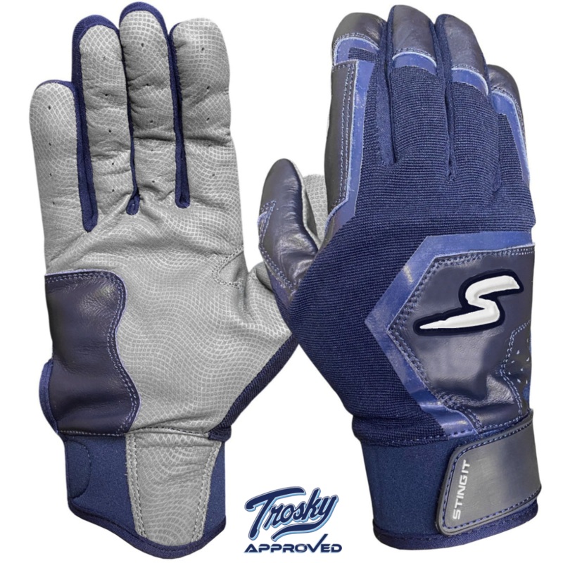 Color Crush Batting Gloves – Navy