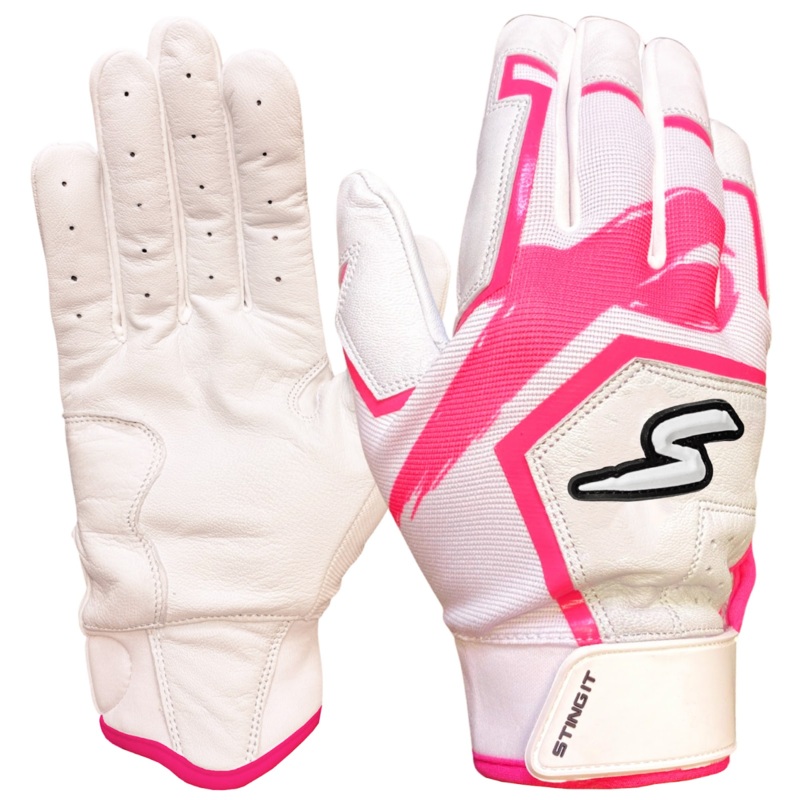 Sting Squad Batting Gloves – Pink Breast Cancer Awareness