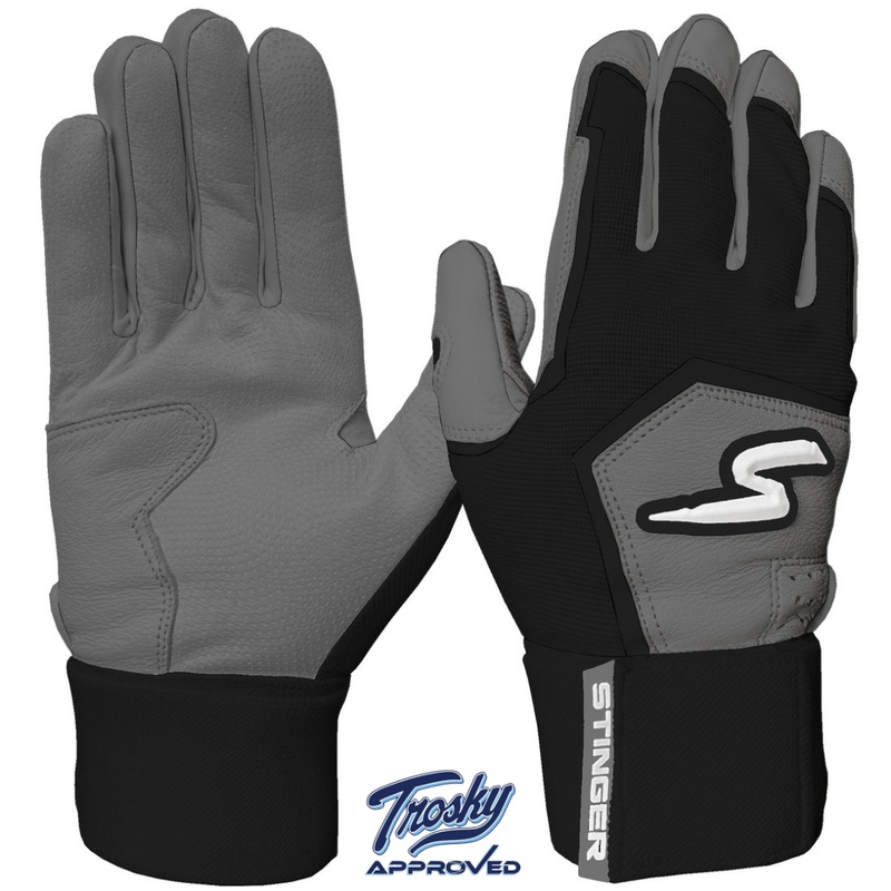 Winder Series Batting Gloves – Graphite & Black