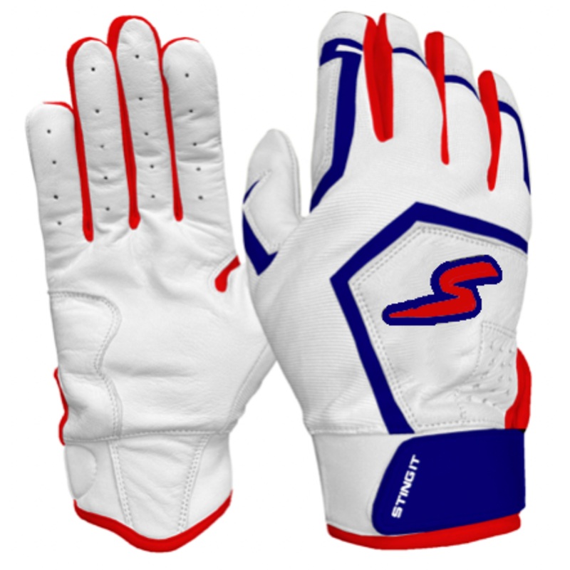 Sting Squad Batting Gloves – Red, White & True