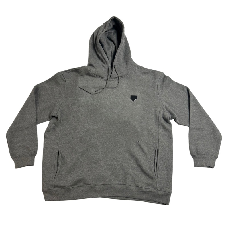 Stinger Homeplate Logo – Gray Hoodie