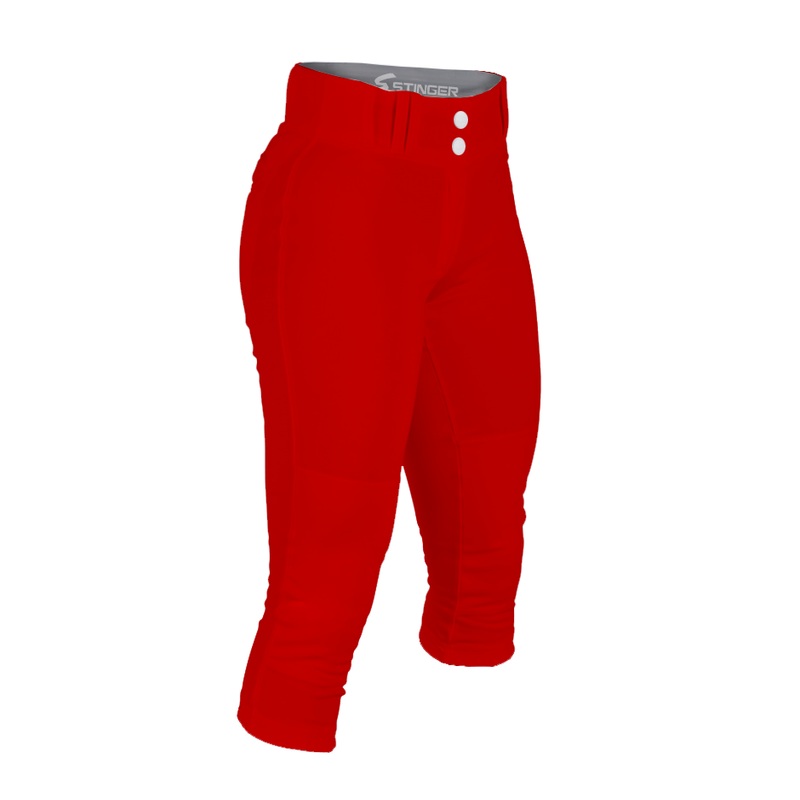 Stinger Premium Fastpitch Softball Pants – Red