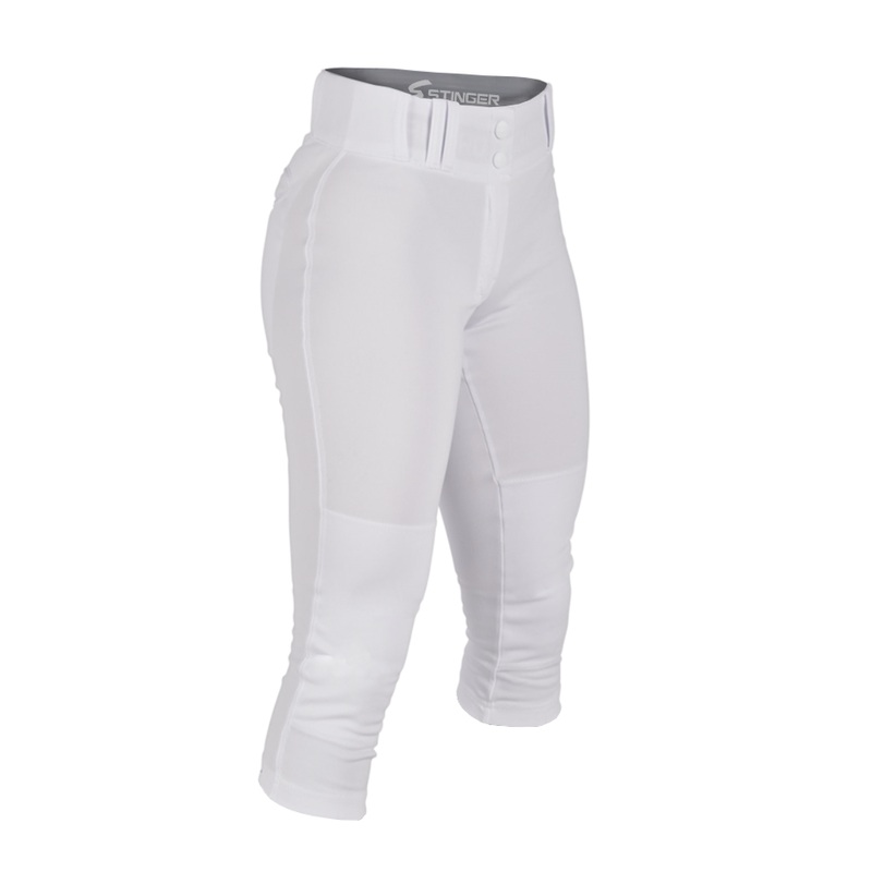 Stinger Premium Fastpitch Softball Pants – White