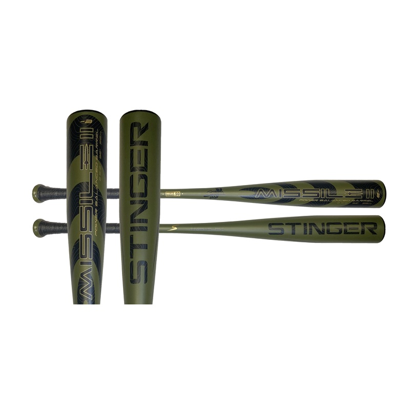 Missile 2 Aluminum BBCOR Certified -3 Baseball Bat