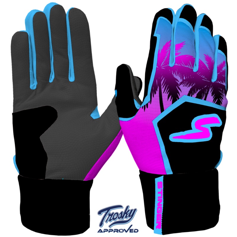 Winder Series Batting Gloves – Miami Nights