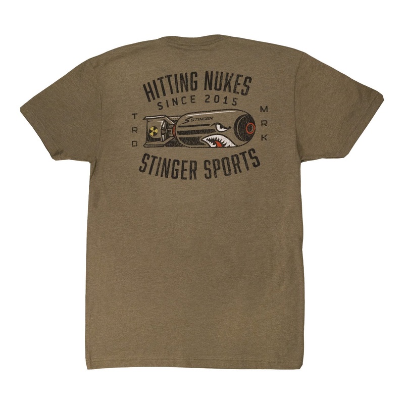 Hitting Nukes Tee Shirt|Adult Small|Adult Medium|Adult Large|Adult XL|Adult XXL