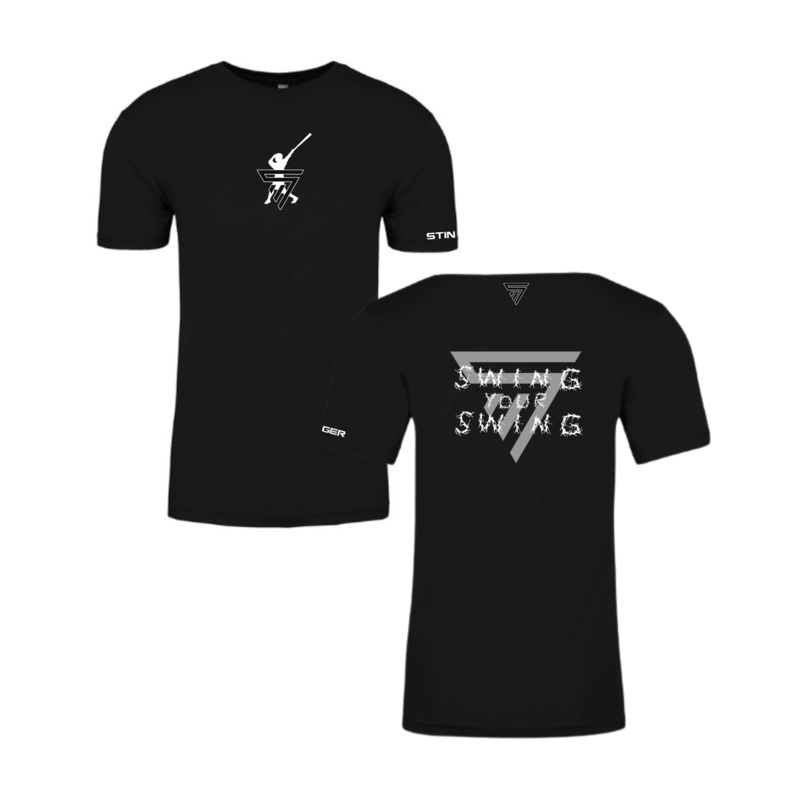 Swingman Swing Your Swing Tee Shirt – Black