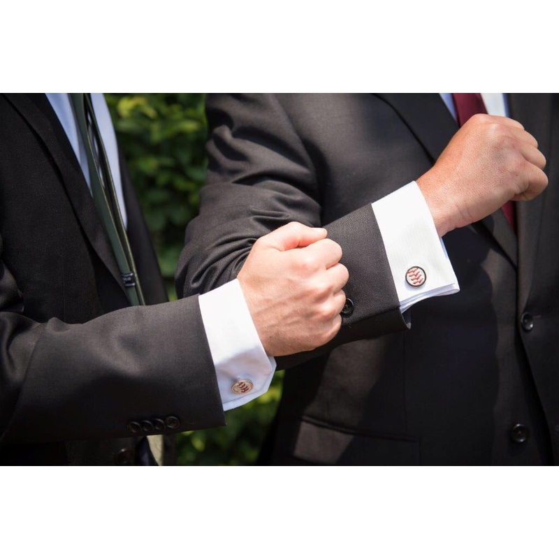 Baseball Seam Cufflinks