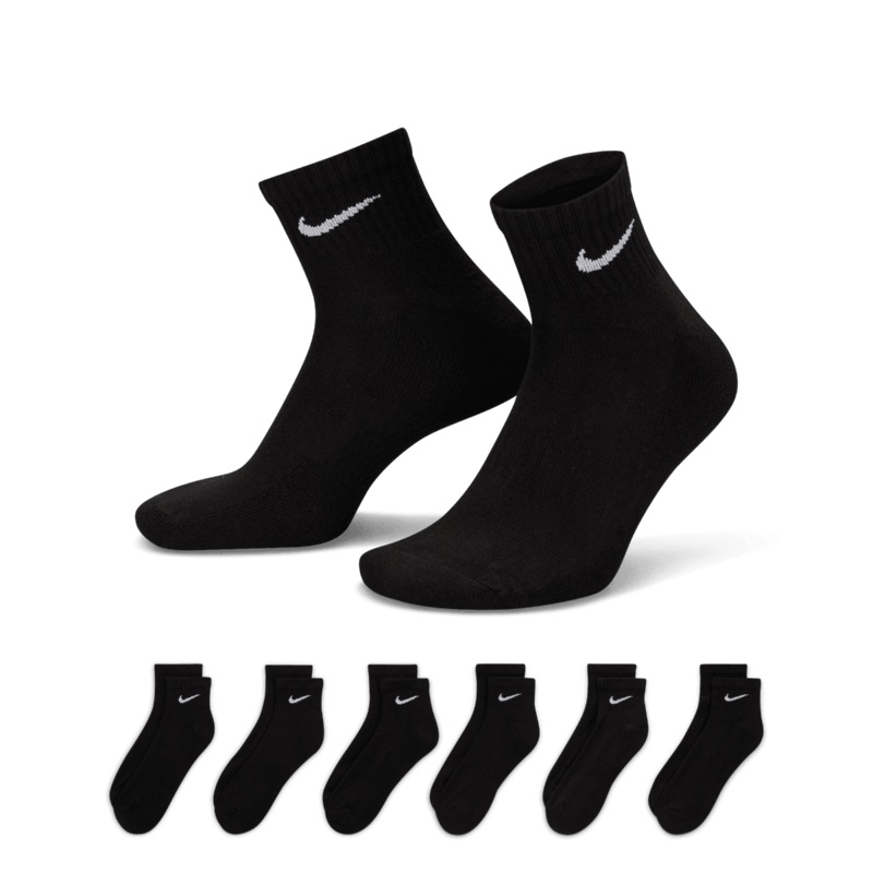 Nike Everyday Cushioned Training Ankle Socks (6 Pairs)
