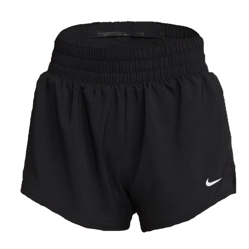 Nike Womens Dri-Fit Mid-Rise 3in. Brief-Lined Shorts