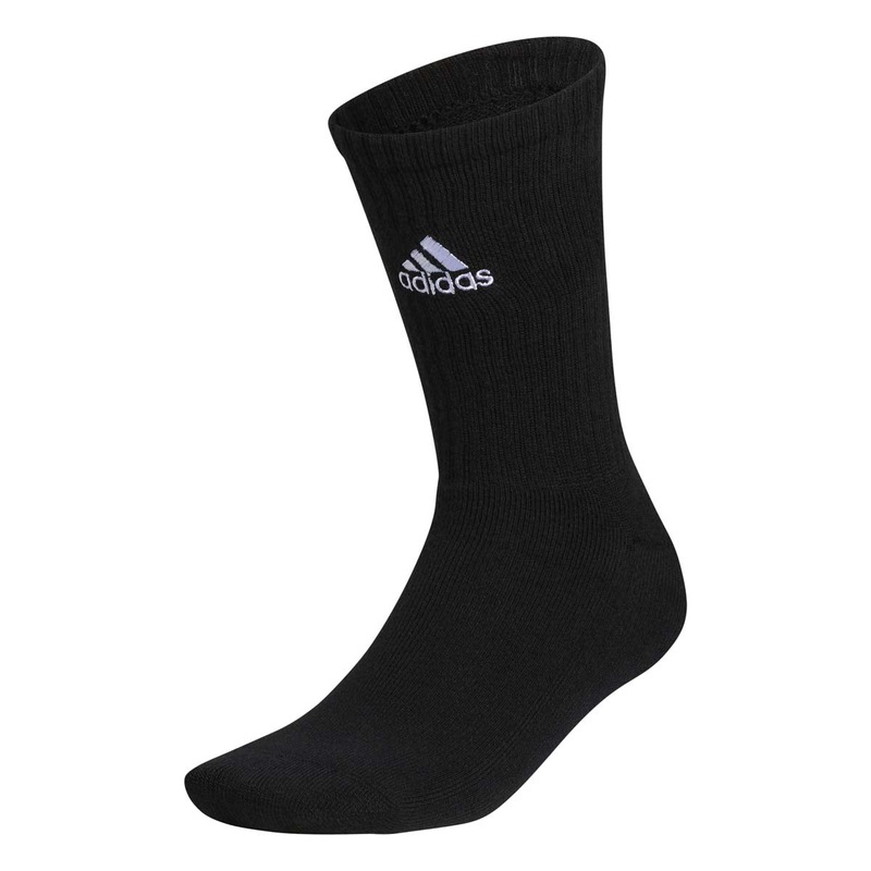 Adidas Team 6-pack Crew Sock|BLACK | WHITE|WHITE | BLACK|L|M|XL