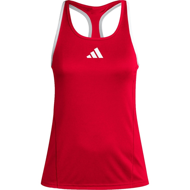 Adidas Womens D4T Tank Top|POWER RED | WHITE|BLACK | WHITE|GRAY | WHITE|NAVY | WHITE|L|M|S|XL