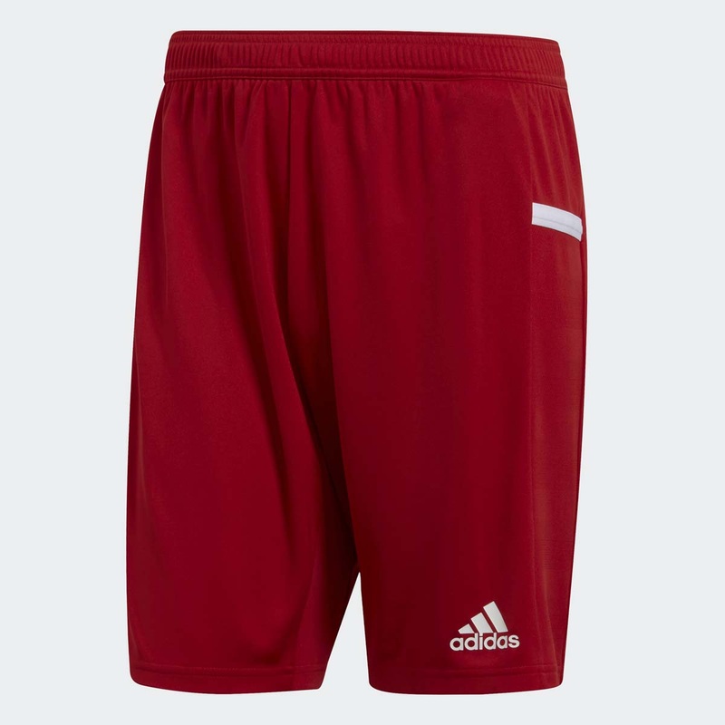 Adidas Team 19 Knit Short|RED | WHITE|BLACK | WHITE|S