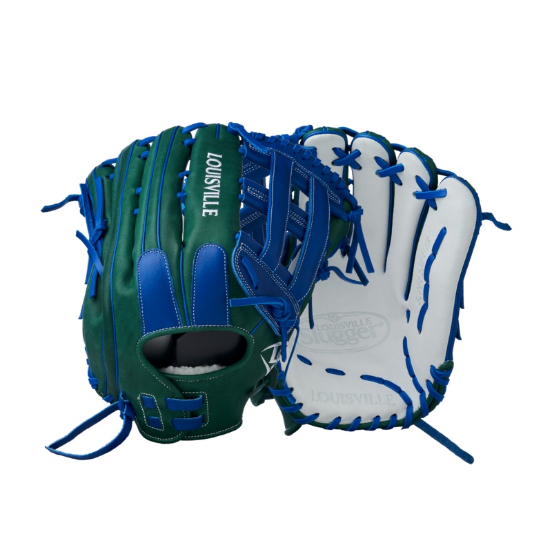 2025 Super Z Slowpitch Fielding Glove – Green-Royal