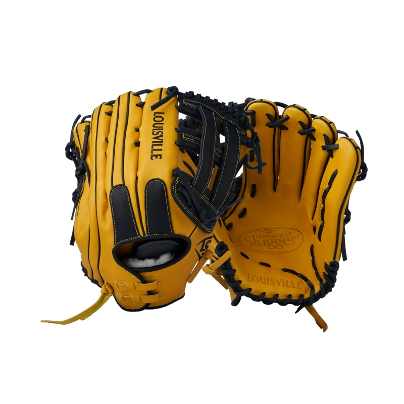 2025 Super Z Slowpitch Fielding Glove – Yellow-Black