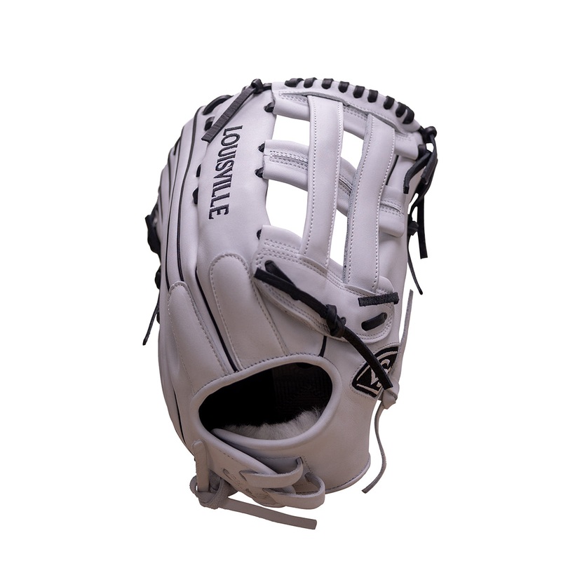 Super Z Slowpitch Fielding Glove 23 – White-Black