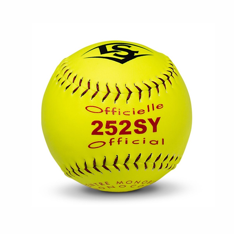 Synthetic Softball 12 Yellow – Pack Of 12