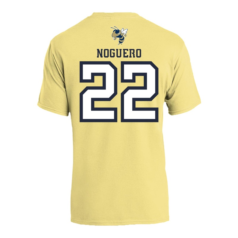 Georgia Tech Adidas Women’s Basketball Student Athlete T-Shirt #22 Ins Noguero