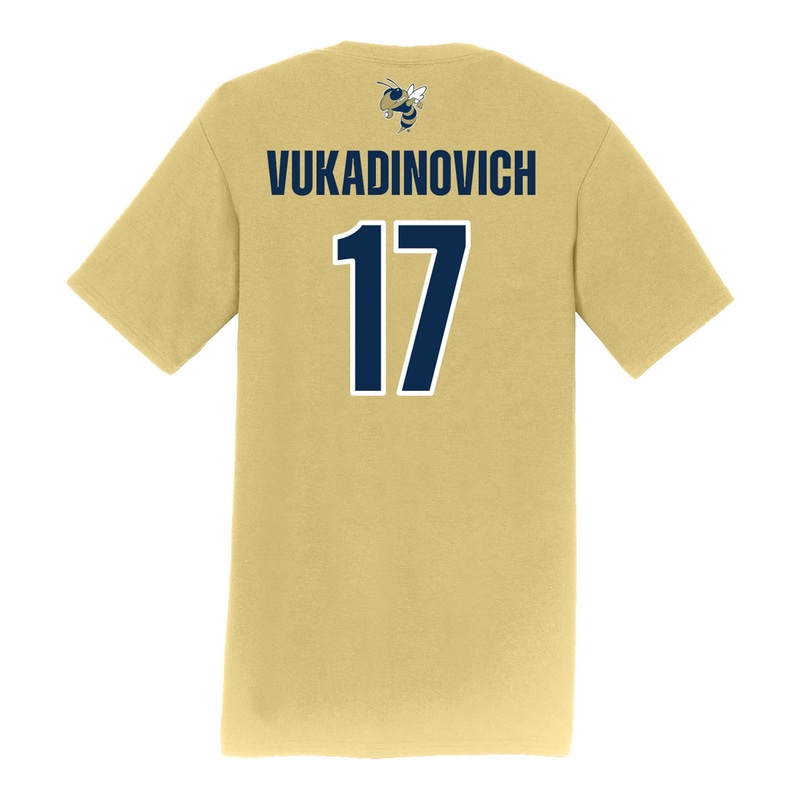 Georgia Tech Adidas Women’s Softball Student Athlete T-Shirt #17 Paige Vukadinovich