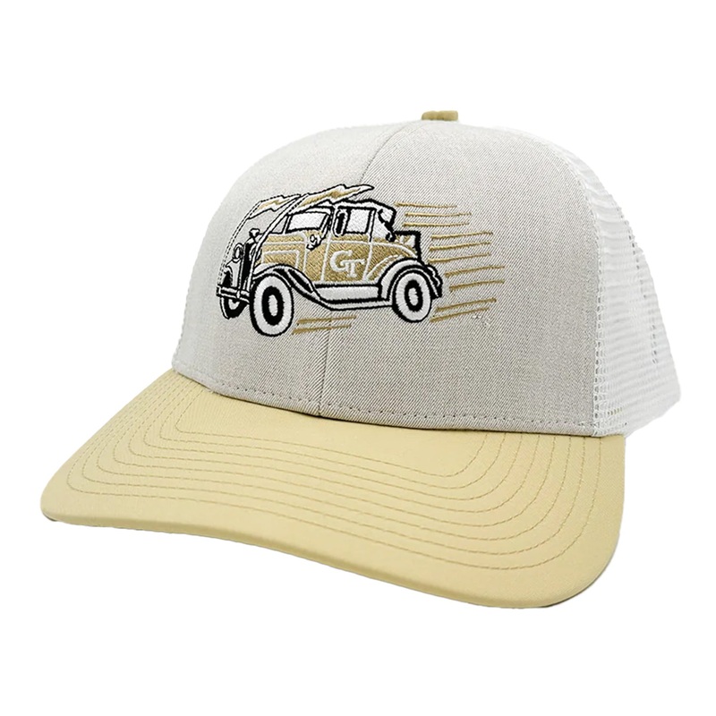 Georgia Tech Yellow Jackets Ramblin Wreck Trucker Hat