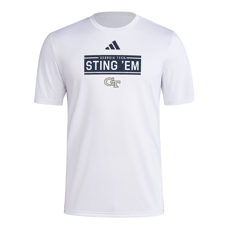 Georgia Tech Yellow Jackets Sting ‘Em White T-Shirt
